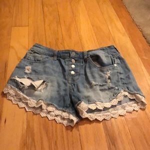Jean shorts